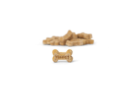 Yoggies bezlepkové suchary pro psy s krůtím masem a lněným semínkem 150g